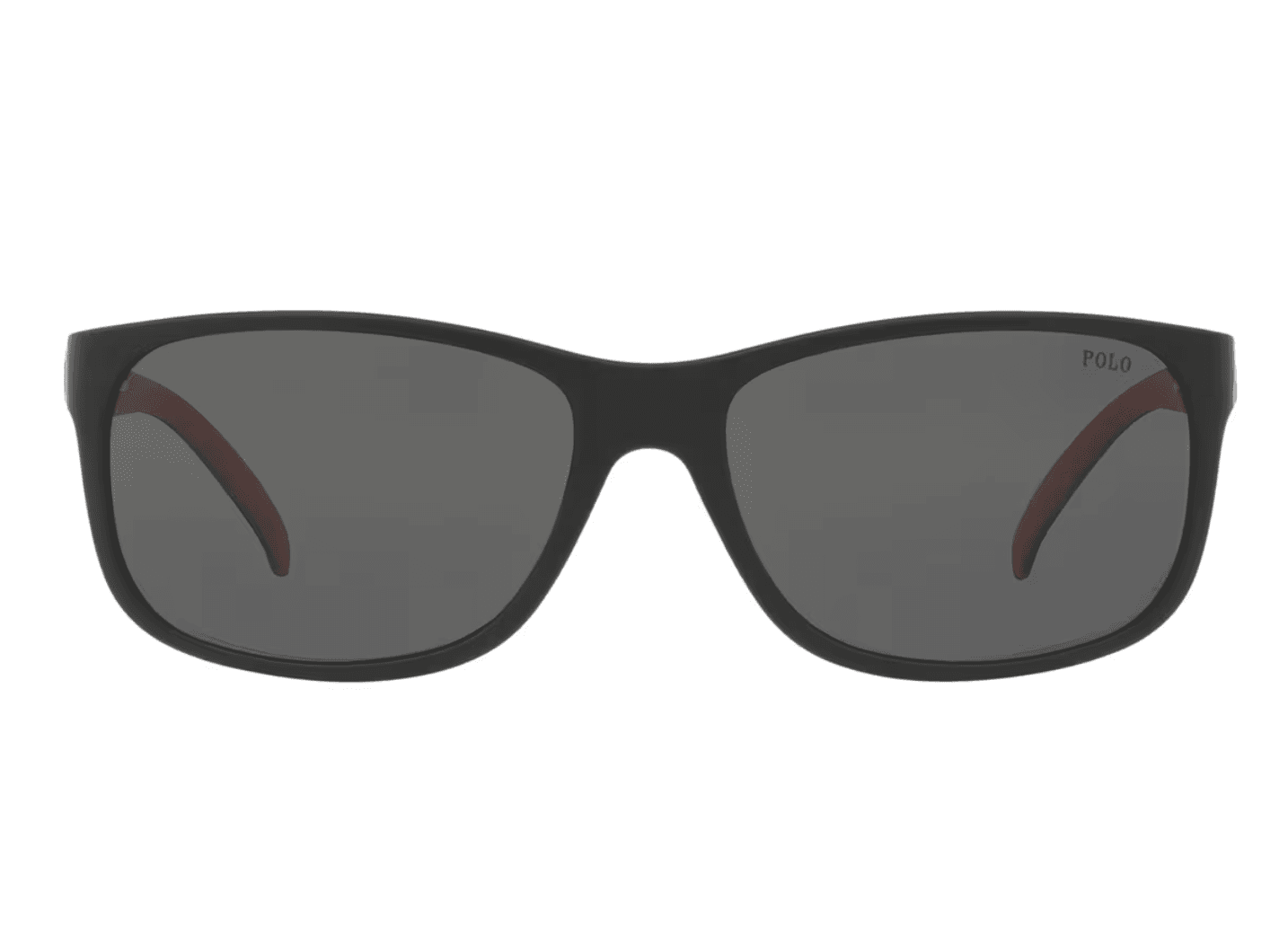 Polo Ralph Lauren PH 4109 5247-87 - Matte Black Red-Grey by Ralph Lauren for Men - 59-17-145 mm Sunglasses