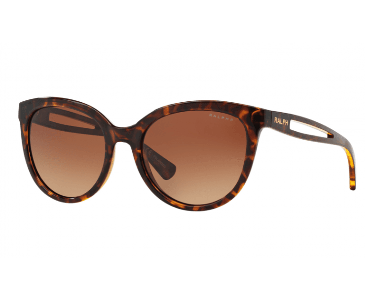 Ralph Lauren RA 5204 1442T5 - Tortoise-Brown Gradient Polarized by Ralph Lauren for Women - 55-19-135 mm Sunglasses