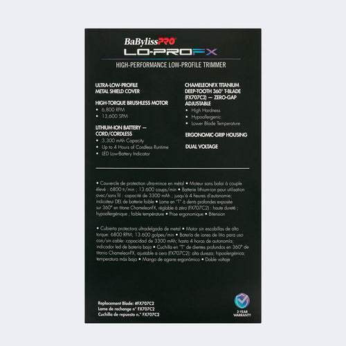 BaBylissPRO LoPROFX Trimmer - Iridescent