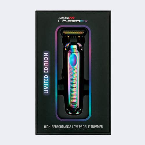 BaBylissPRO LoPROFX Iridescent Trimmer – High-Performance Cordless Trimmer for Precision Grooming