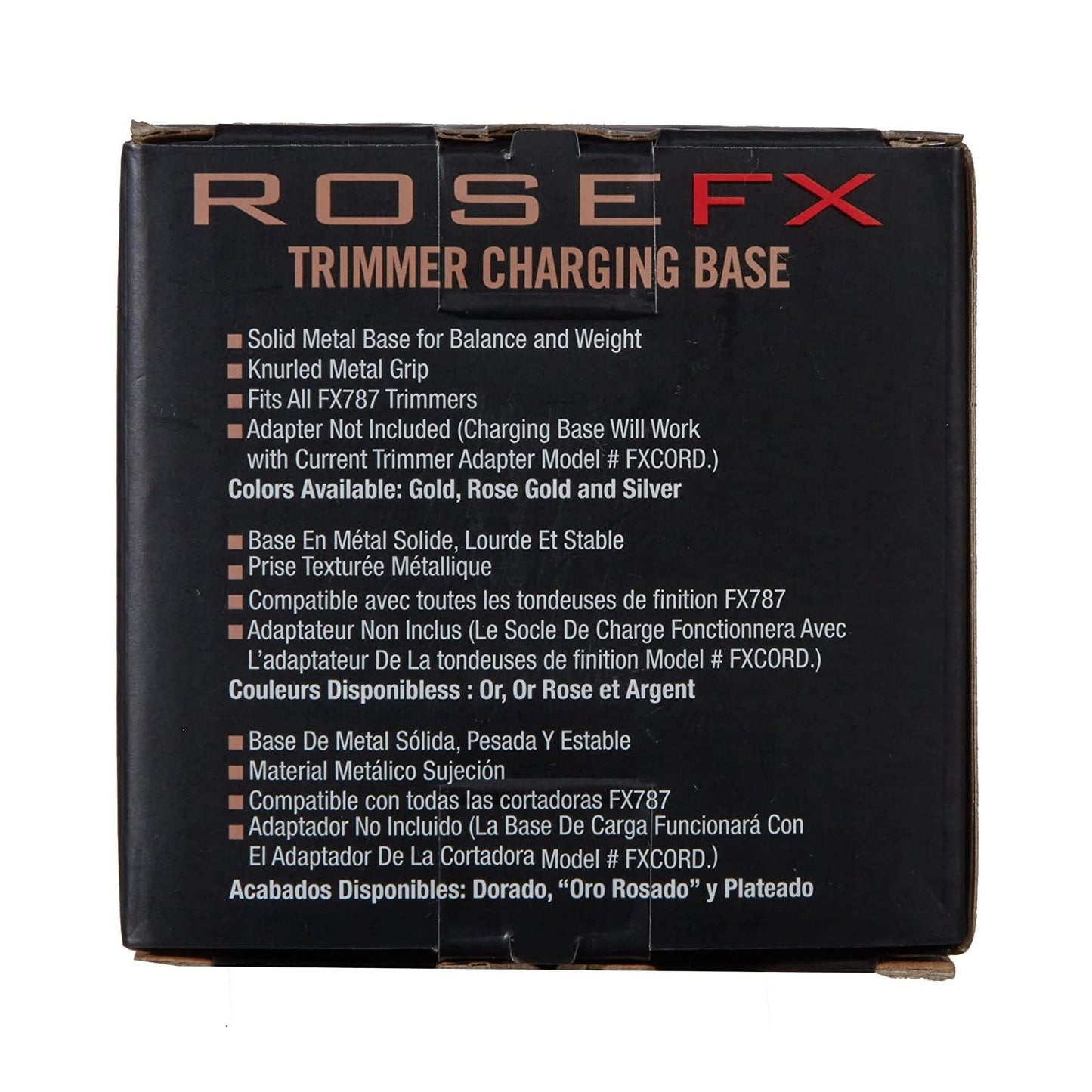 BaByliss Pro Metal Collection Clipper Charging Base - Rose Gold