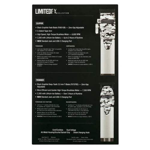 BaBylissPRO LimitedFX Camo Clipper & Trimmer