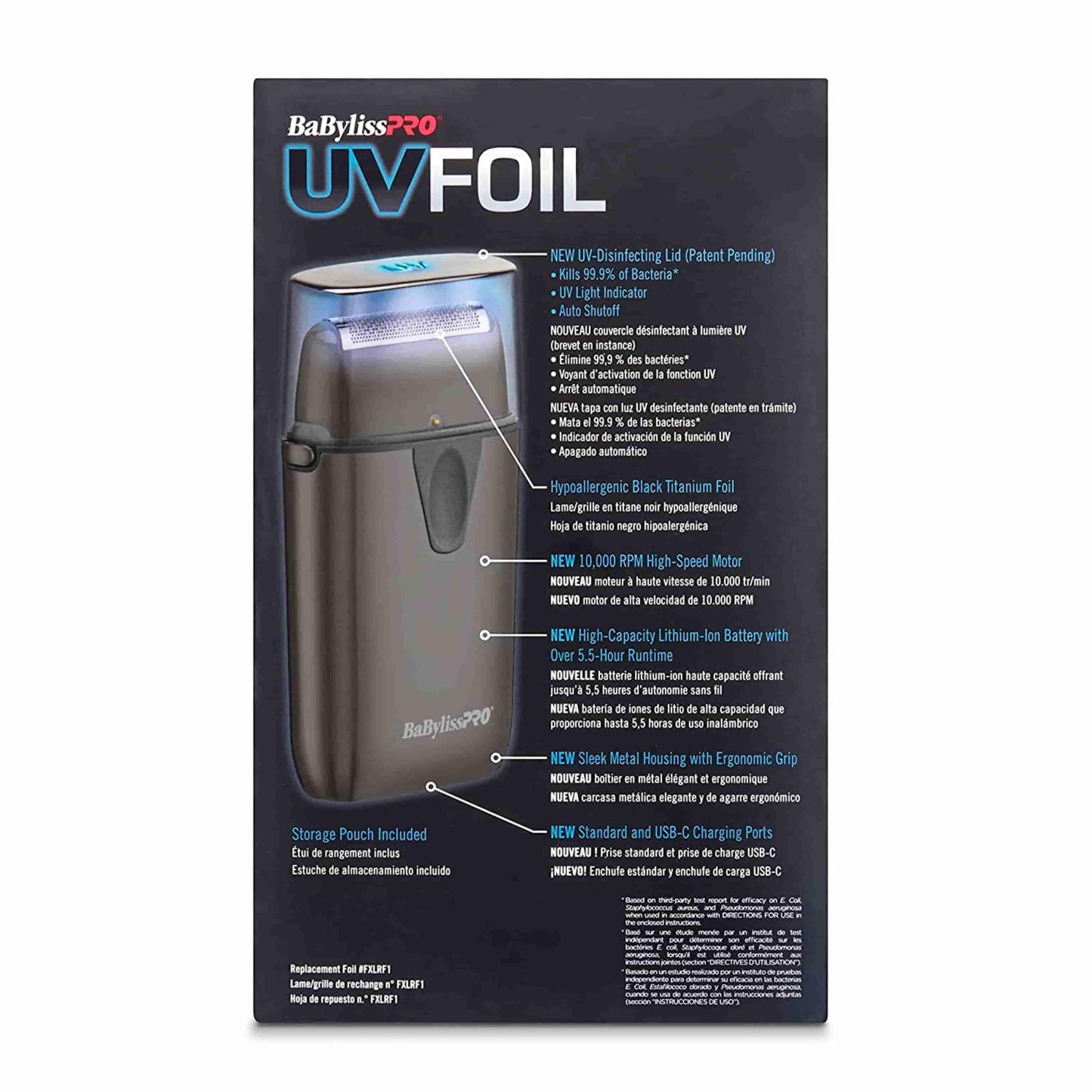 BaByliss Pro UV Single Foil Shaver