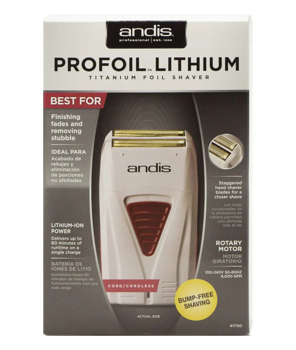 Andis ProFoil® Lithium Titanium Foil Shaver Item #: 17235
