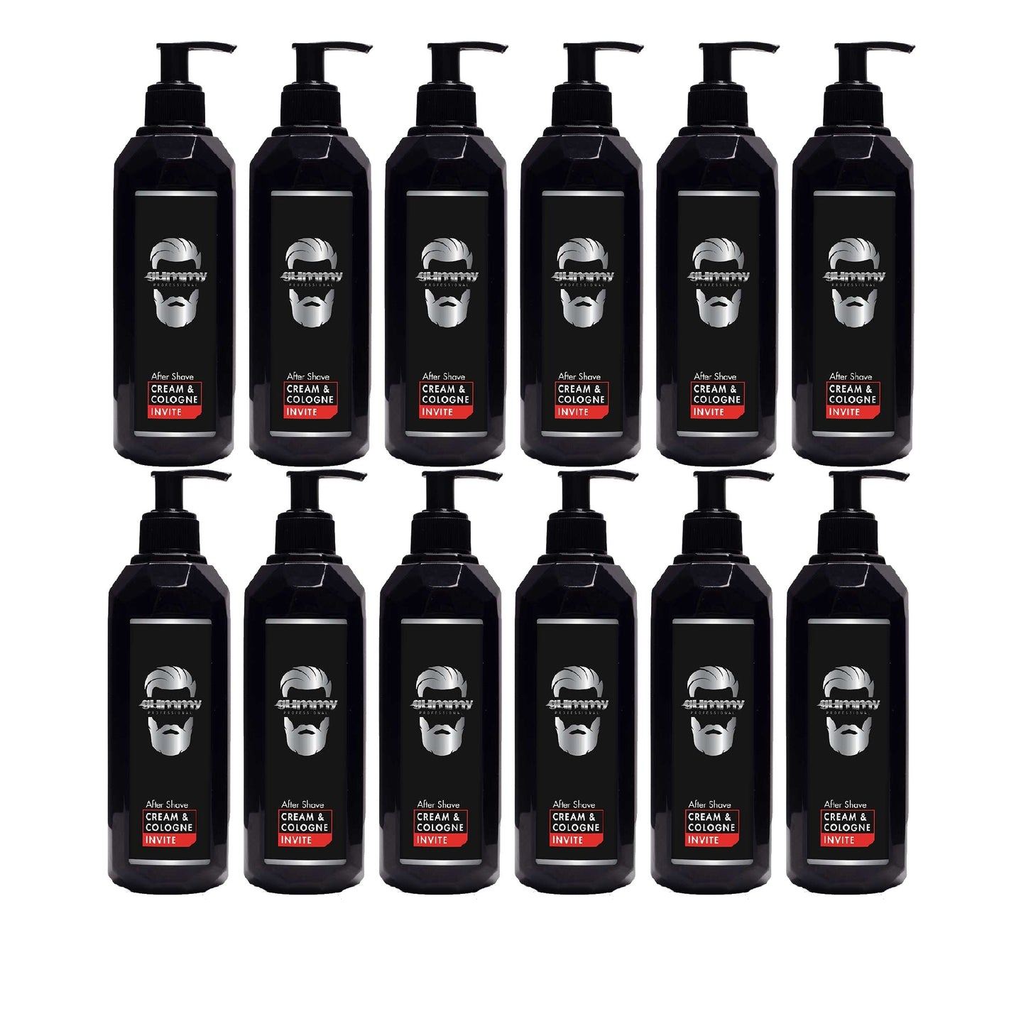 Gummy After Shave Cream Cologne Invite 13.5 oz - Multipack