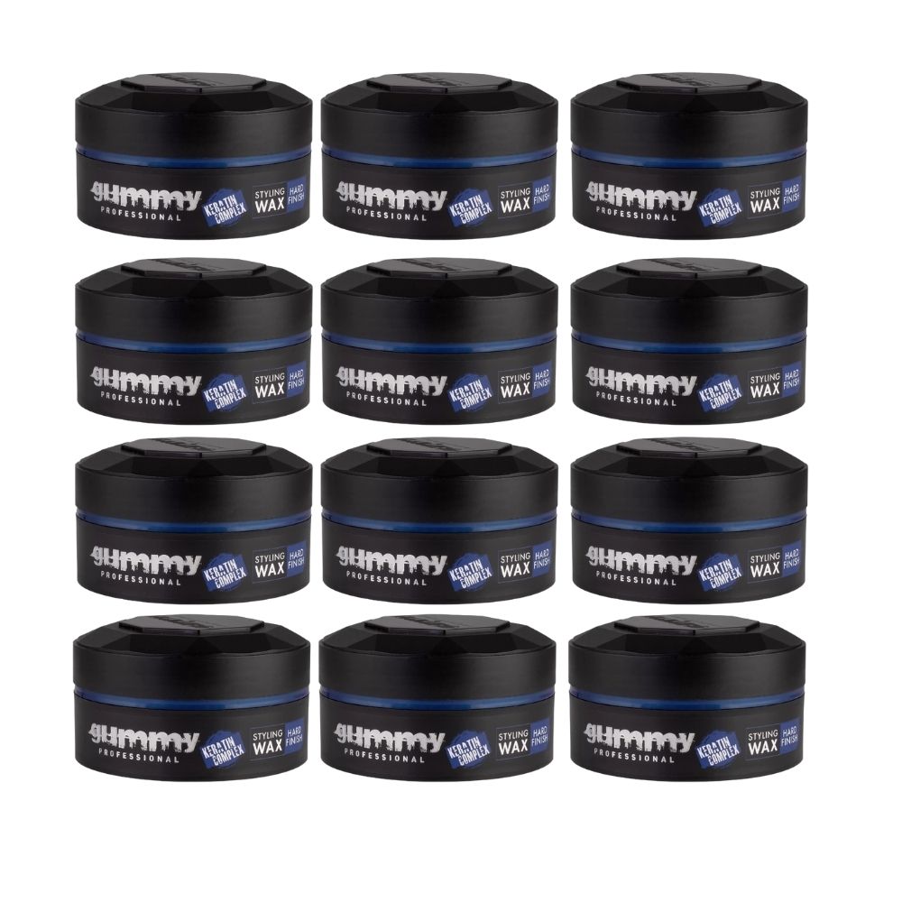 Gummy Styling Wax Hard Finish 5 oz - Multipack