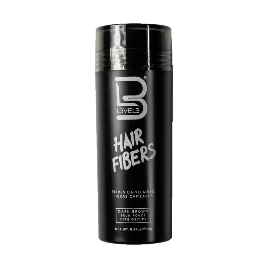 L3VEL3 Hair Fibers Dark Brown 0.97 oz