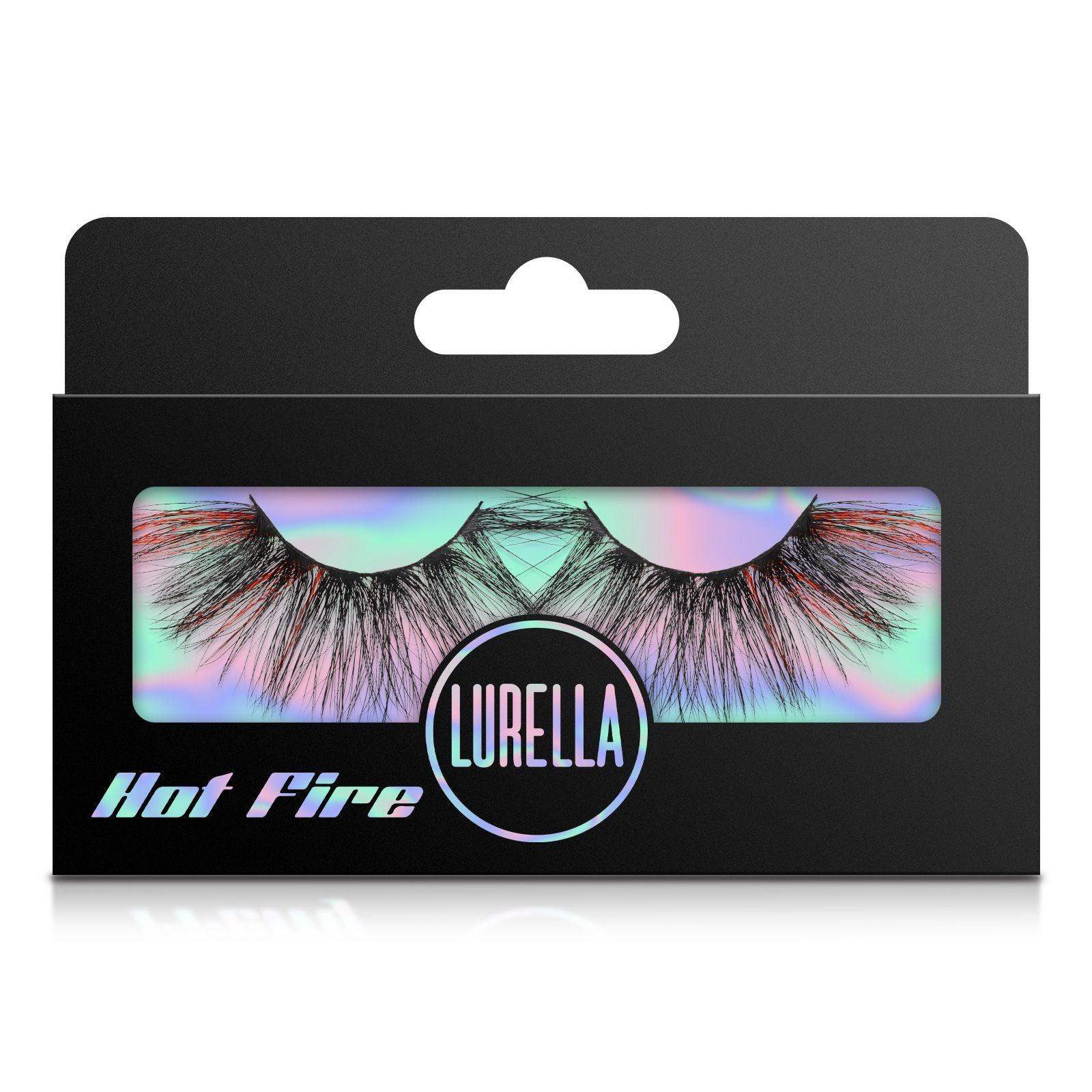3D Mink Eyelashes- Hot Fire - BarberSets