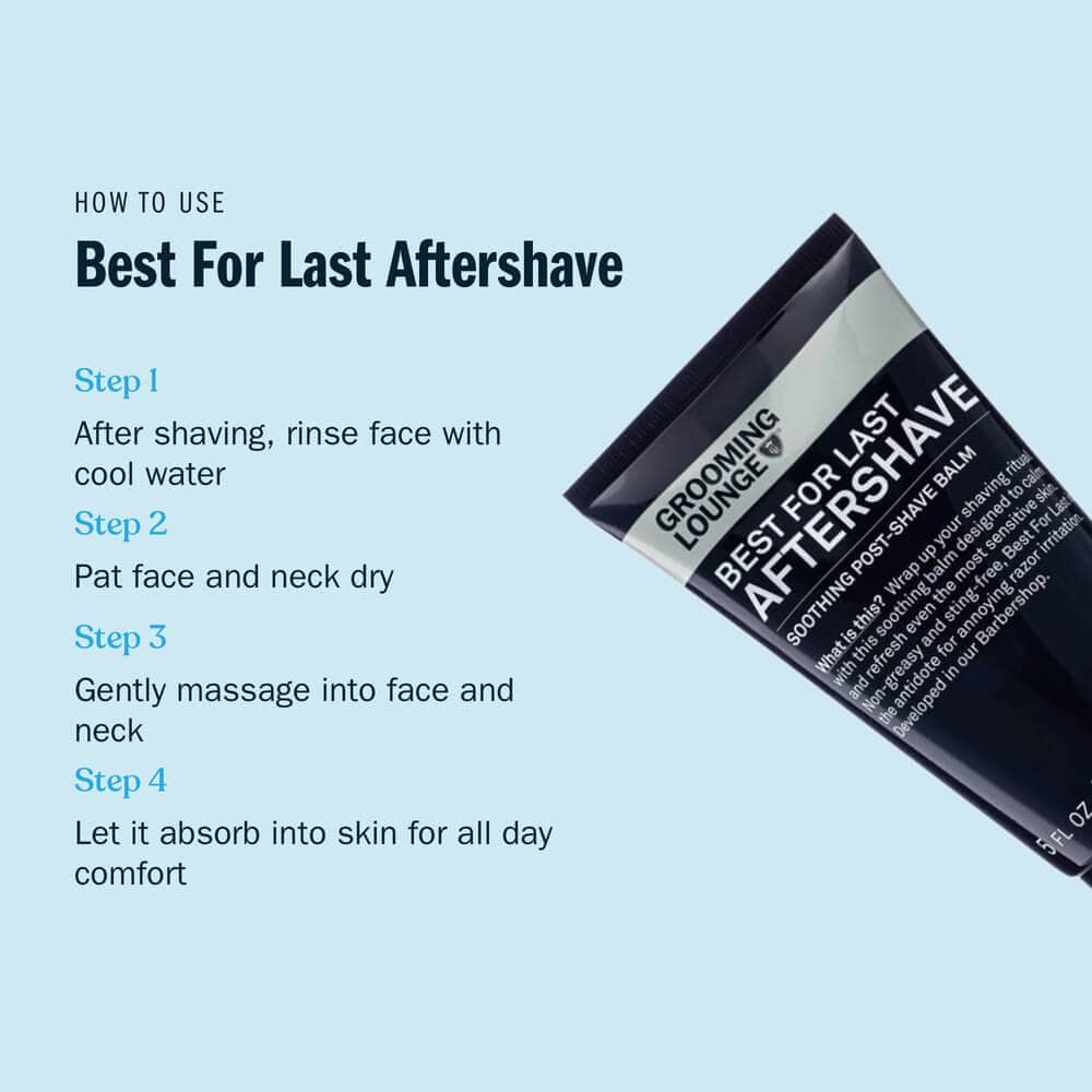 Grooming Lounge Best For Last Aftershave