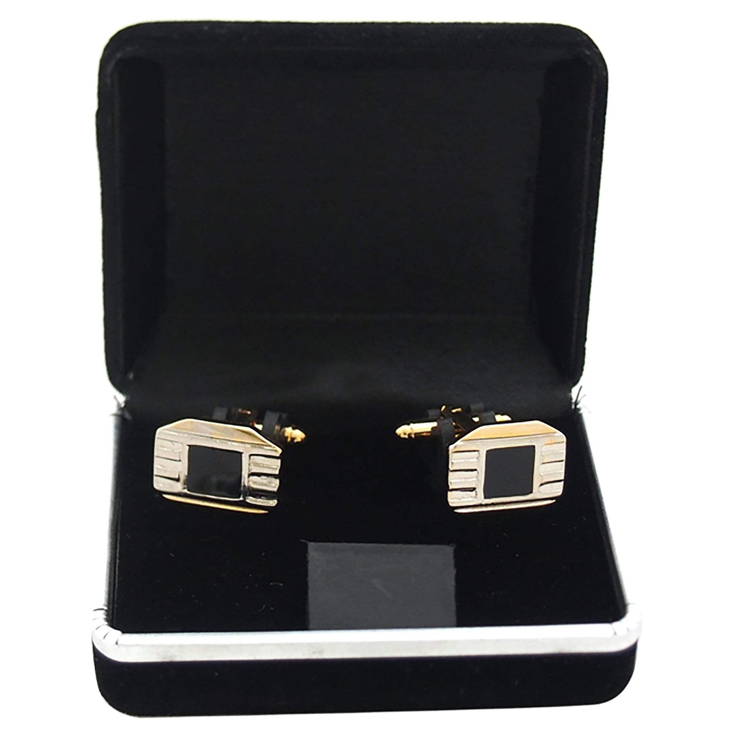 B42 Cufflinks by Polanni for Men - W 1.9 x L 1.4 CM Cufflinks