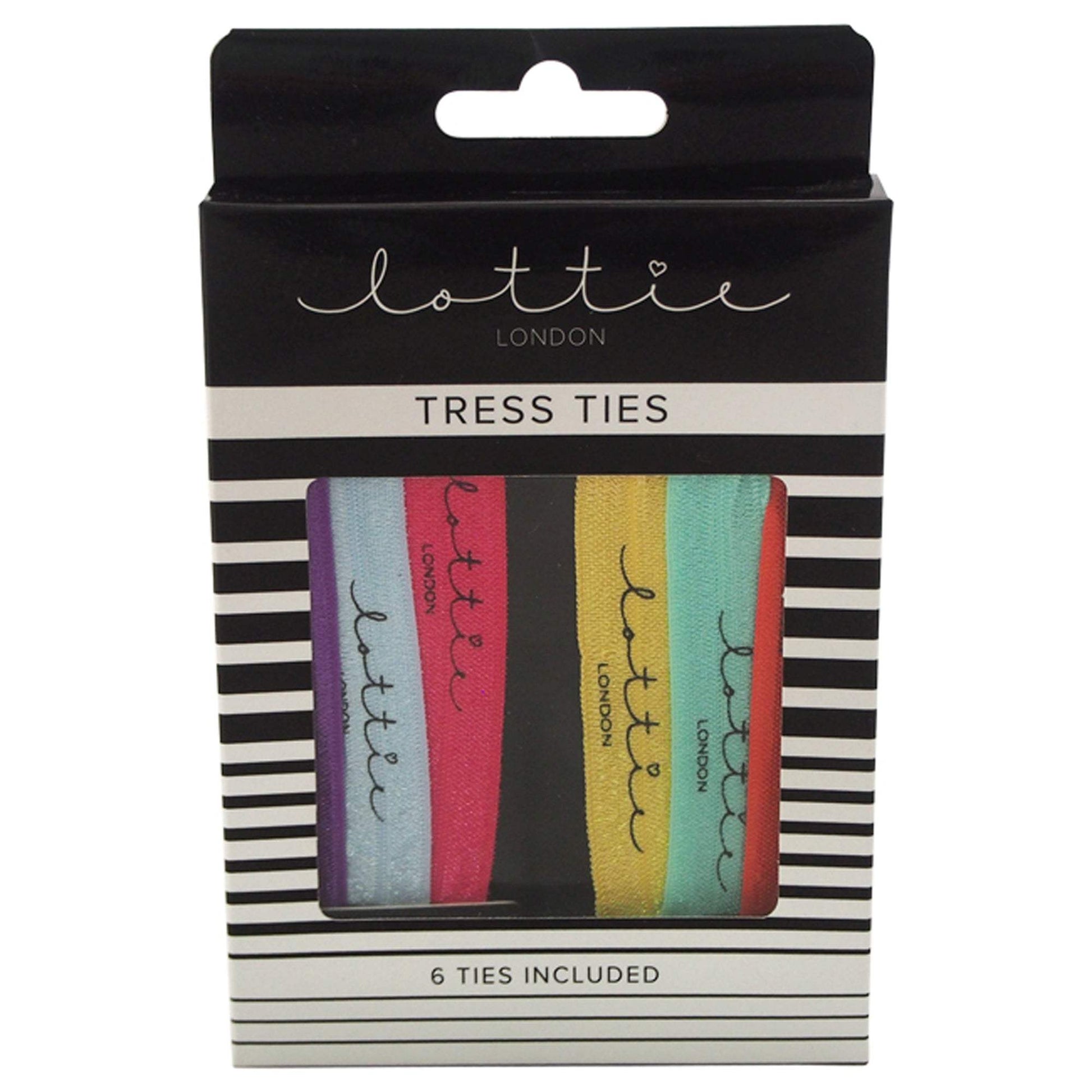Lottie Tress Ties by Lottie London for Women - 6 Pc Set Ties