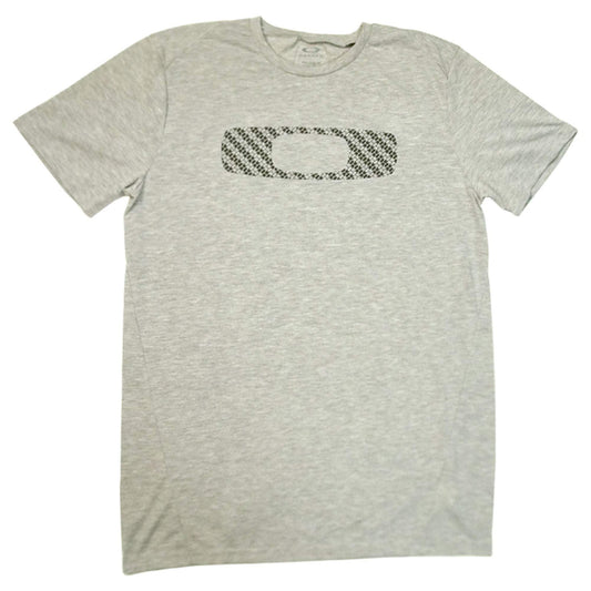 No Way Out O Tee Short Sleeve - Heather Grey - Medium by Oakley for Men - 1 Pc T-Shirt