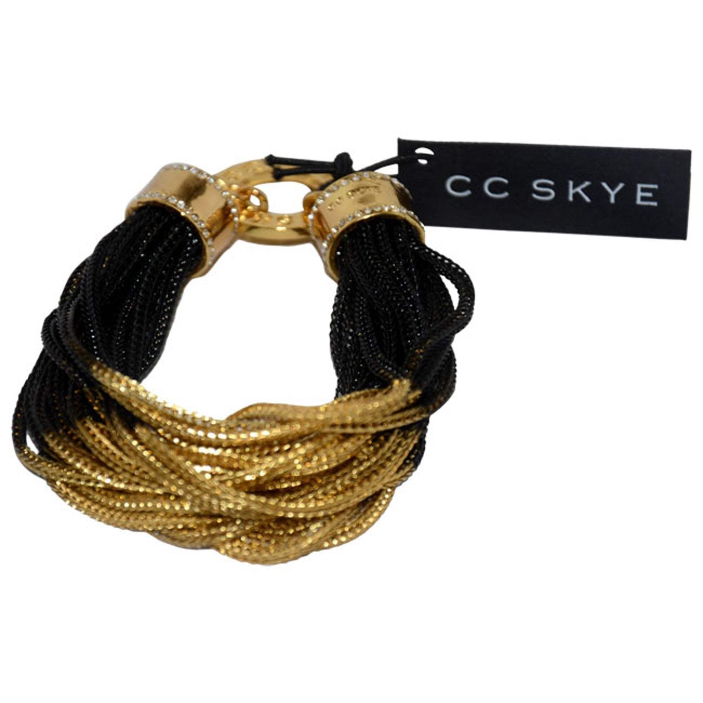 Midnight Bracelet in Black/Gold by CC Skye for Women - 1 Pc Bracelet