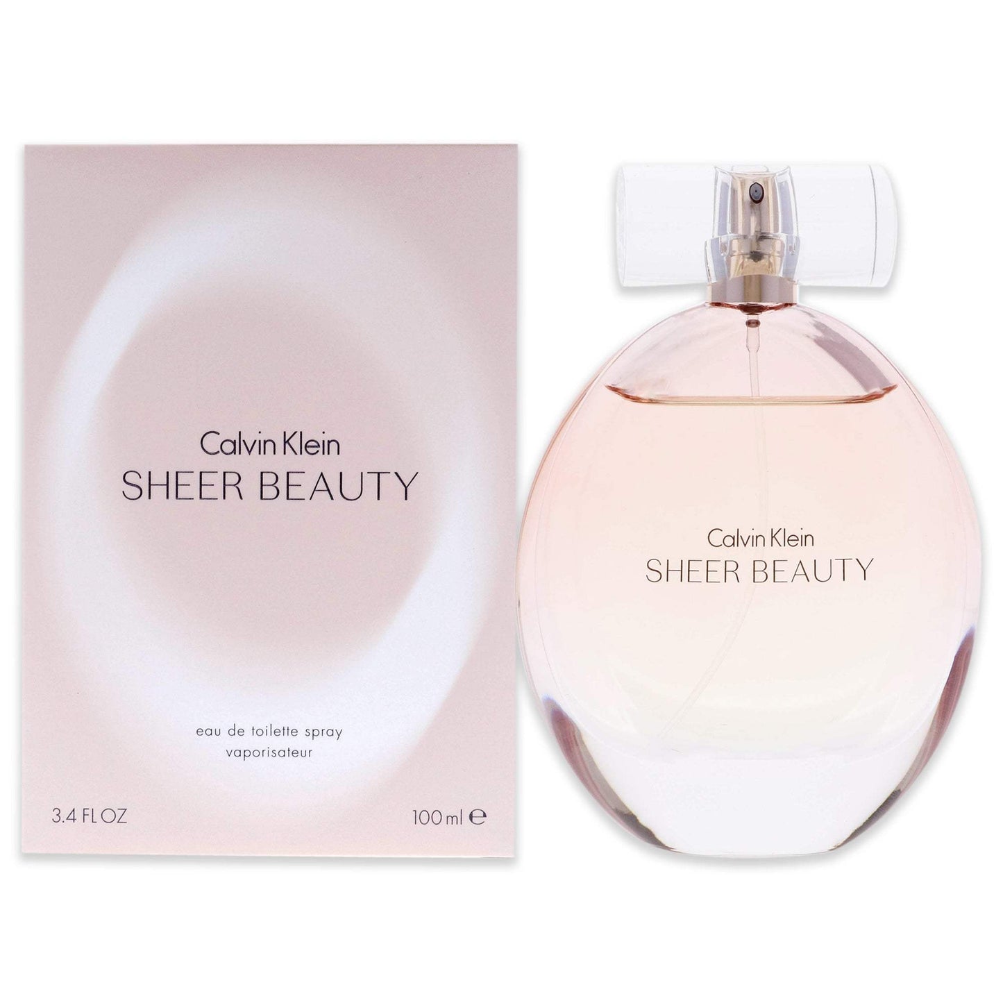 Sheer Beauty by Calvin Klein for Women - 3.4 oz EDT Spray