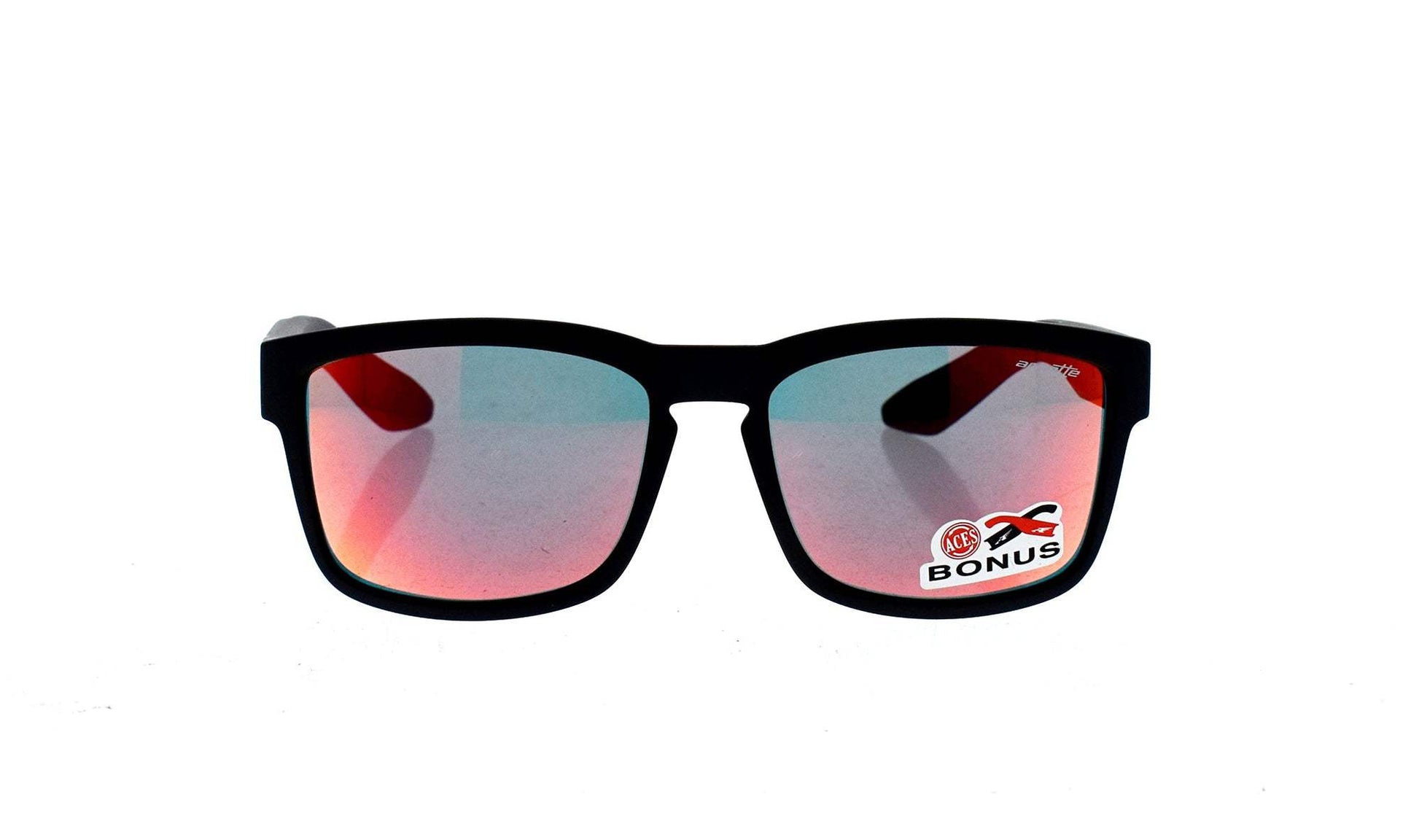 Arnette AN 4220 2346-6Q Turf - Matte Black-Red by Arnette for Men - 57-17-140 mm Sunglasses