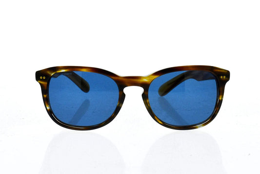 Burberry BE 4214 3551-80 - Brown Horn-Dark Blue by Burberry for Men - 55-20-140 mm Sunglasses