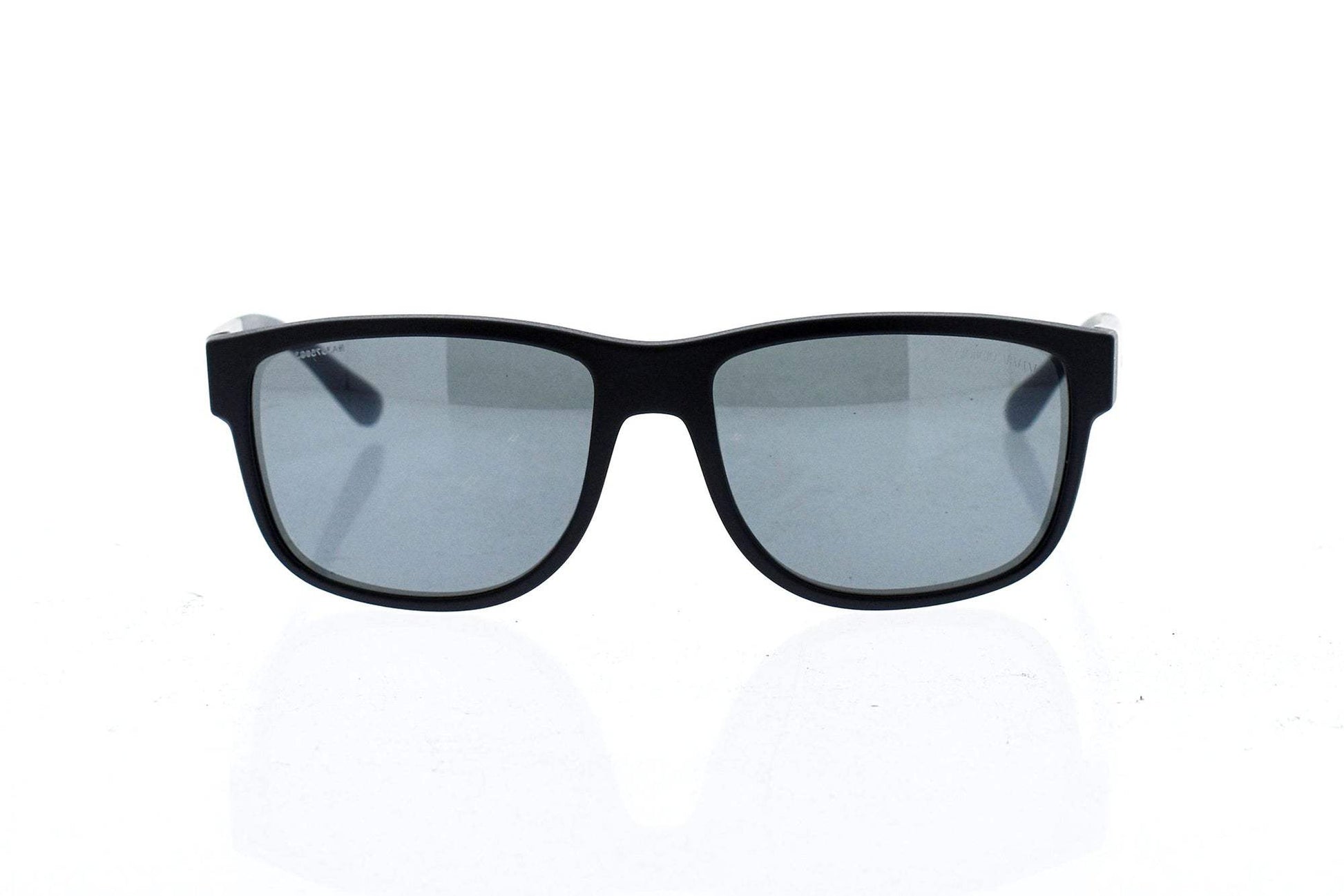 Giorgio Armani AR 8057 5042-6G - Matte Black-Grey Silver by Giorgio Armani for Men - 57-16-140 mm Sunglasses