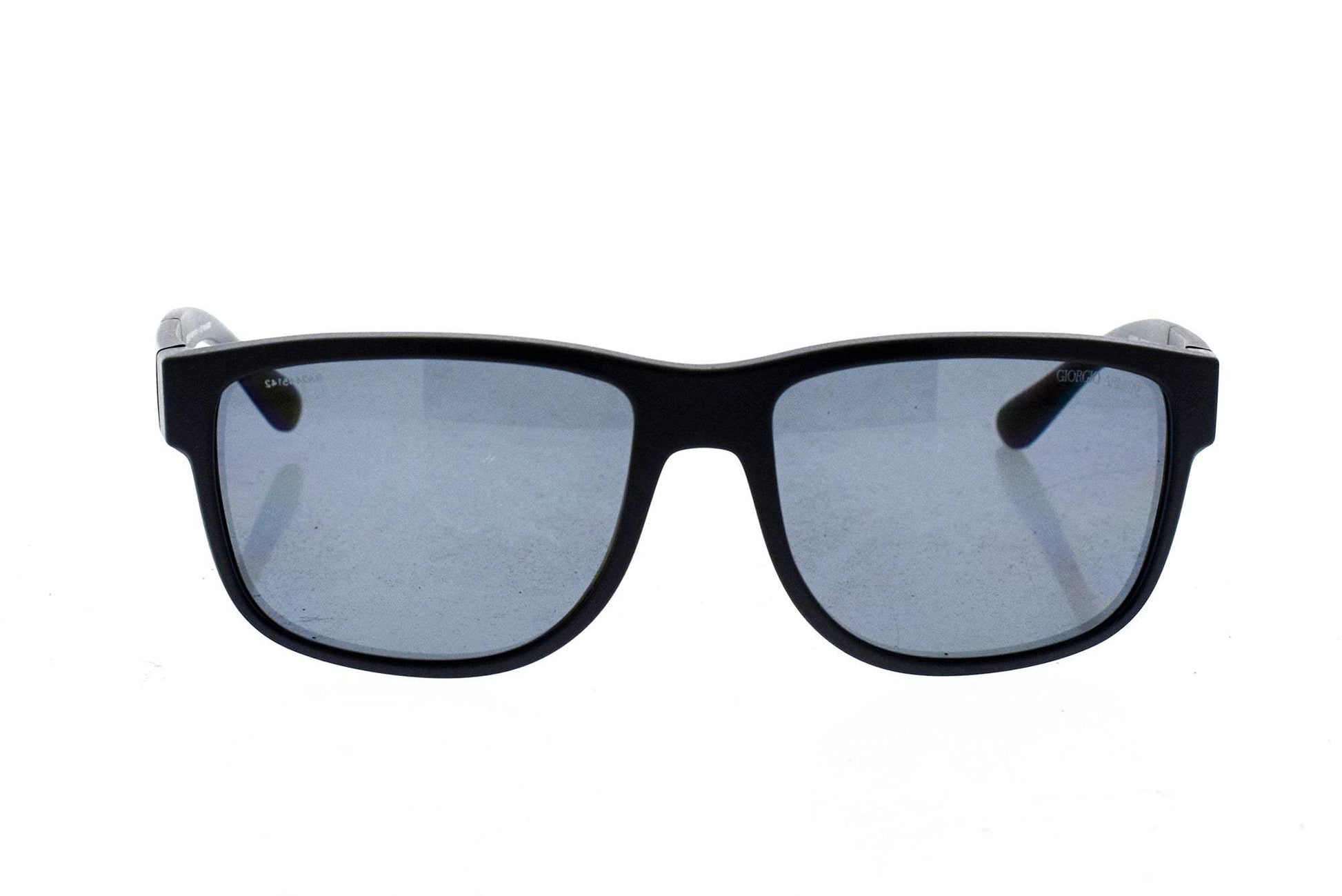 Giorgio Armani AR 8057 5367-81 - Matte Black-Grey Polarized by Giorgio Armani for Men - 57-16-140 mm Sunglasses