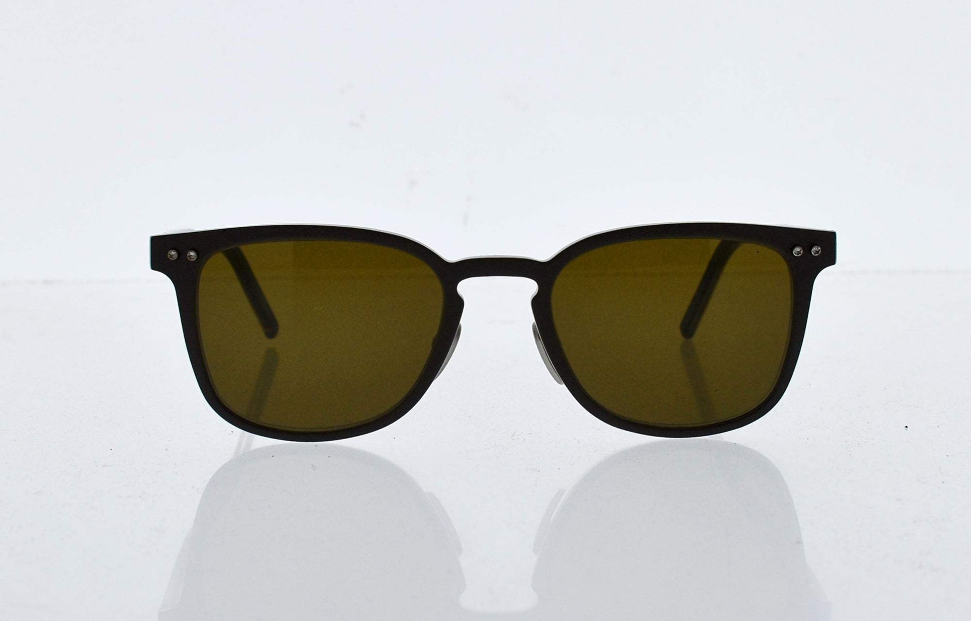 Mont Blanc MB584S 49J - Matte Dark-Brown by Mont Blanc for Men - 51-20-145 mm Sunglasses