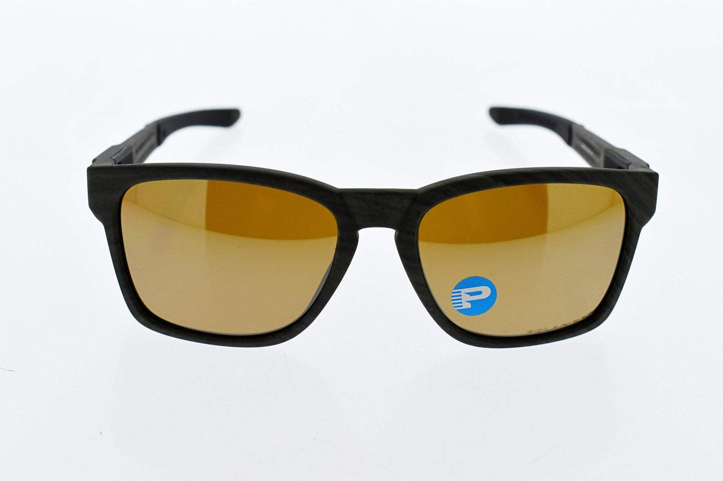 Oakley Gatalyst OO9272-16 - Woodgrain-Tungsten Iridium Polarized by Oakley for Men - 56-17-144 mm Sunglasses