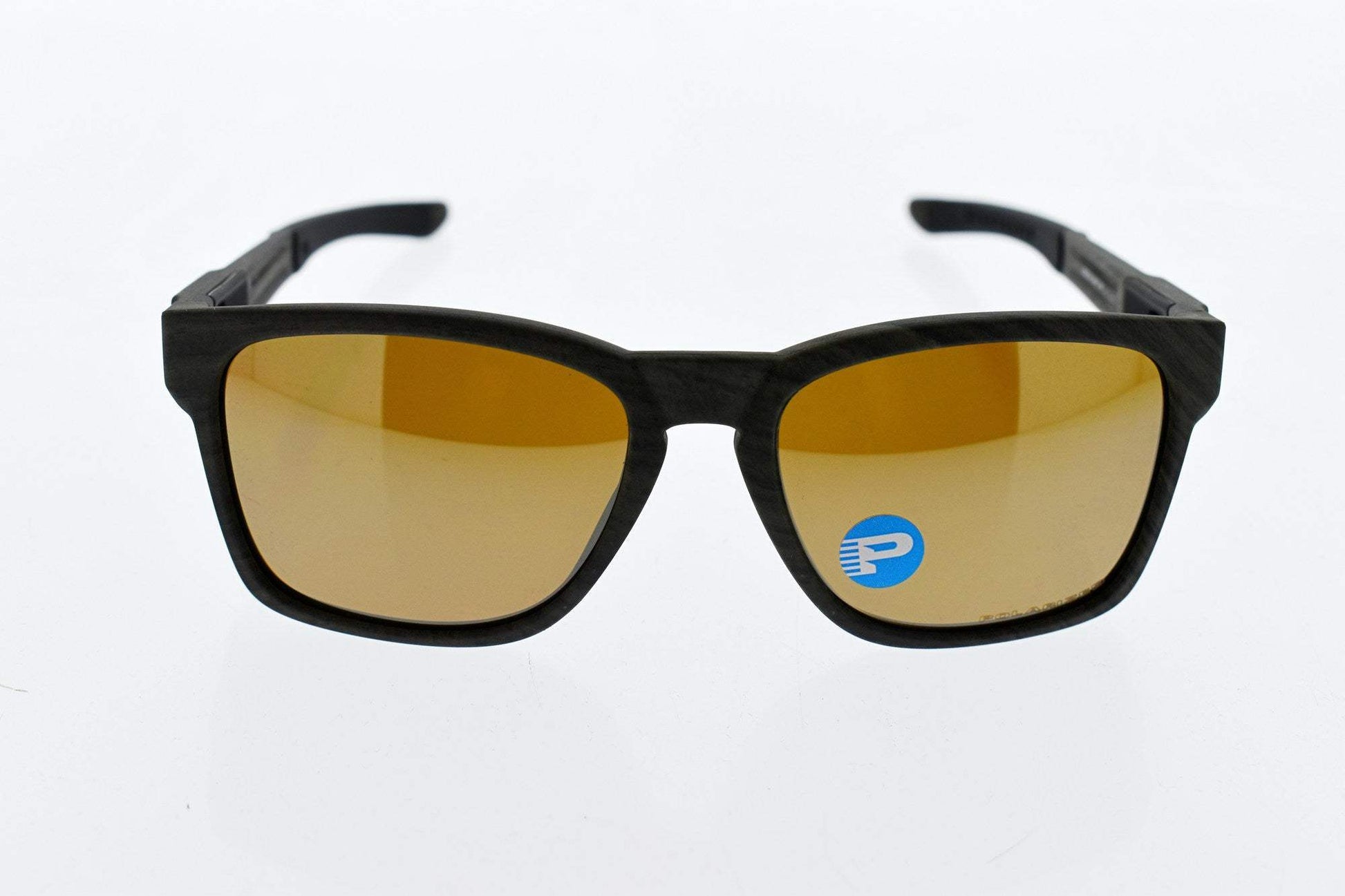 Oakley Gatalyst OO9272-16 - Woodgrain-Tungsten Iridium Polarized by Oakley for Men - 56-17-144 mm Sunglasses