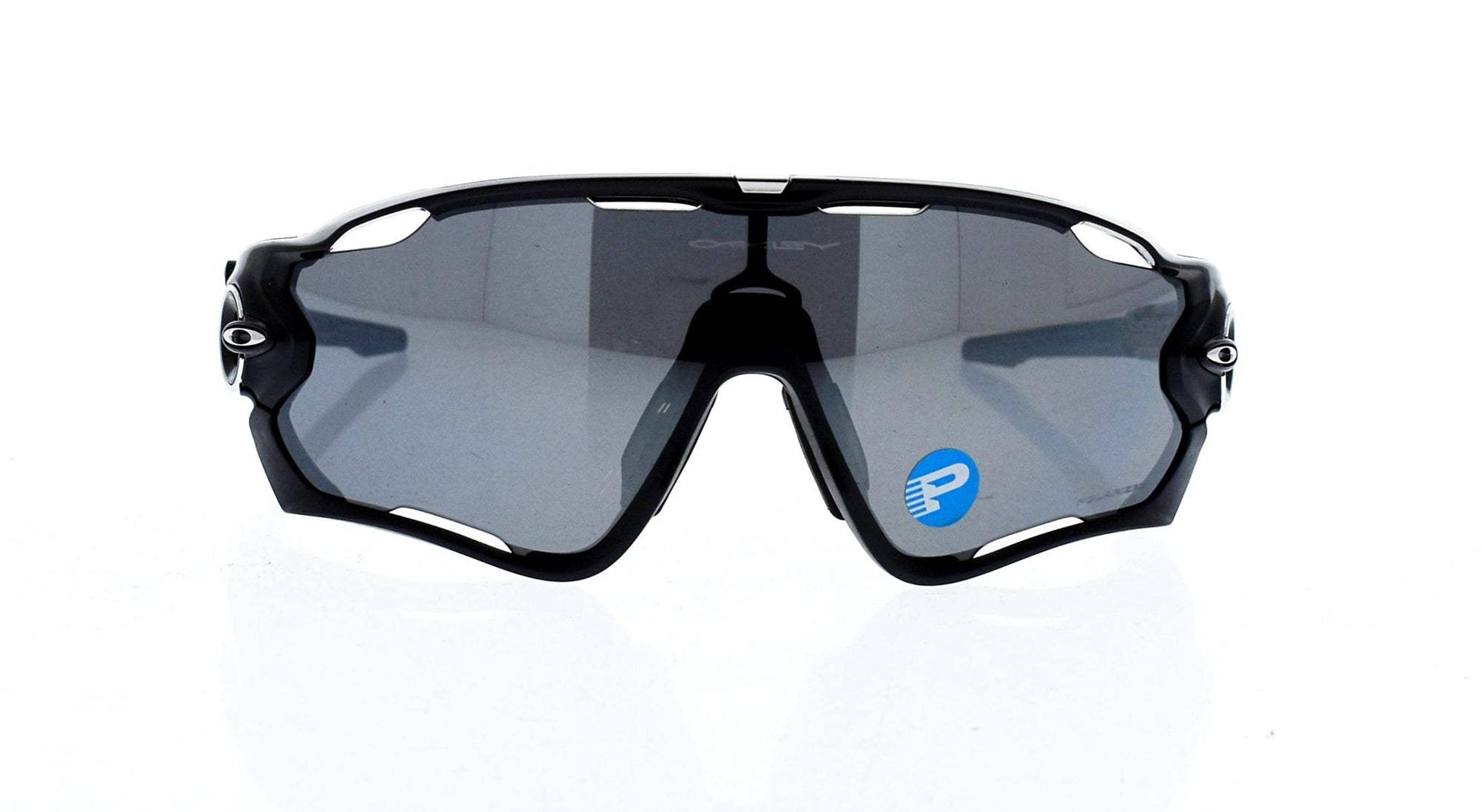 Oakley Jawbreaker OO9270-05 - Polished Black-Black Iridium Polarized by Oakley for Men - 131-00-121 mm Sunglasses