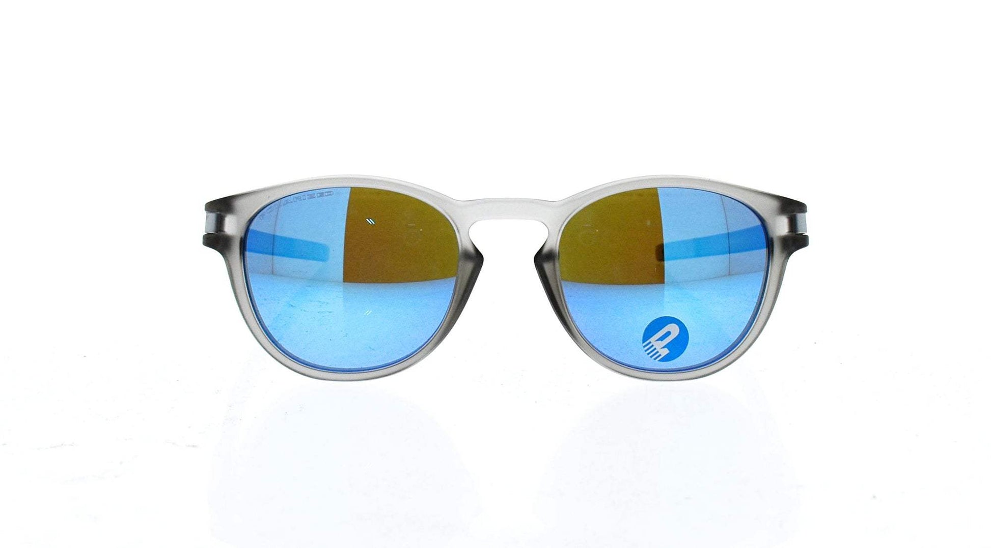 Oakley Latch OO9265-08 - Matte Gray Ink-Sapphire Iridium Polarized by Oakley for Men - 53-21-139 mm Sunglasses