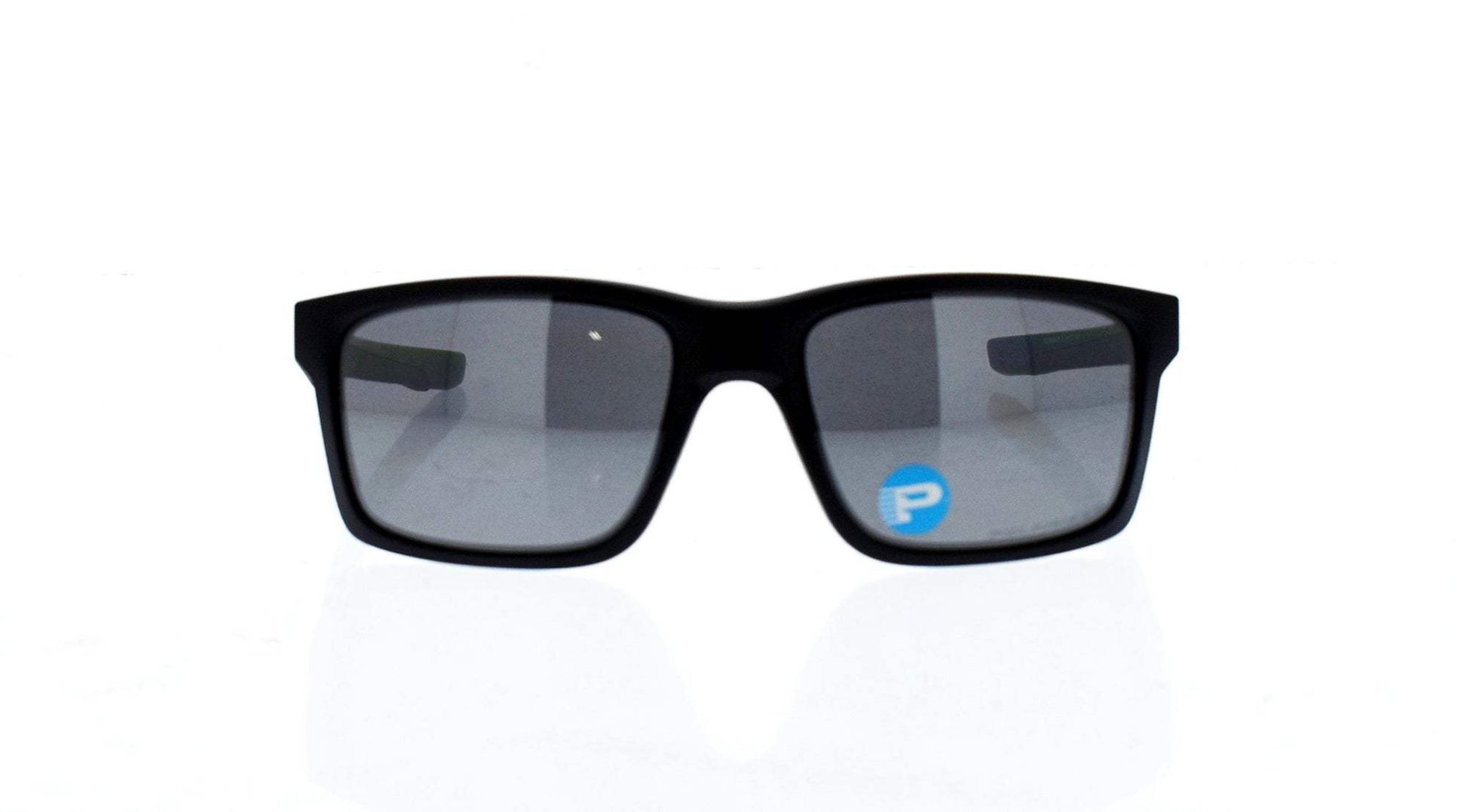 Oakley Mainlink OO9264-05 - Matte Black-Black Iridium Polarized by Oakley for Men - 57-17-138 mm Sunglasses