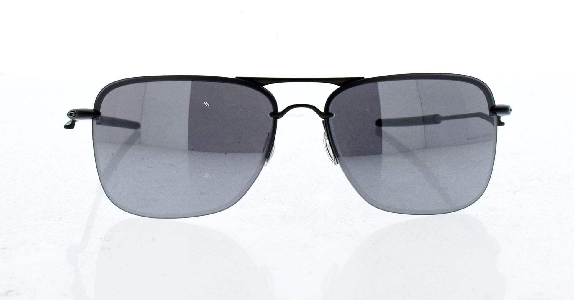 Oakley TailHook OO4087-02 - Carbon-Chrome Iridium by Oakley for Men - 60-15-121 mm Sunglasses