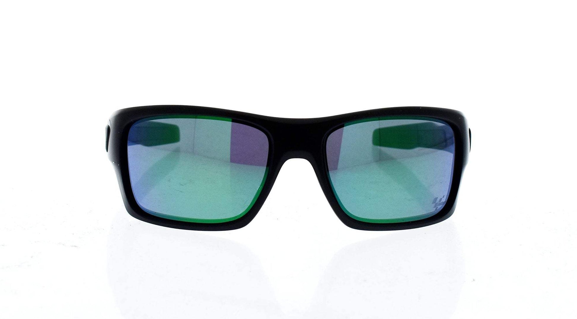 Oakley Turbine OO9263-15 - Matte Black-Jade Iridium by Oakley for Men - 65-17-132 mm Sunglasses