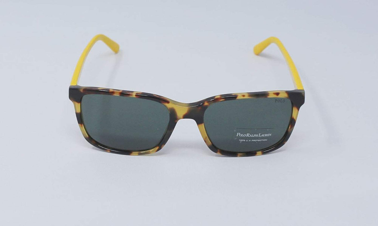 Polo Ralph Lauren PH 4103 5548-71 - Havana Yellow-Black by Ralph Lauren for Men - 56-19-145 mm Sunglasses