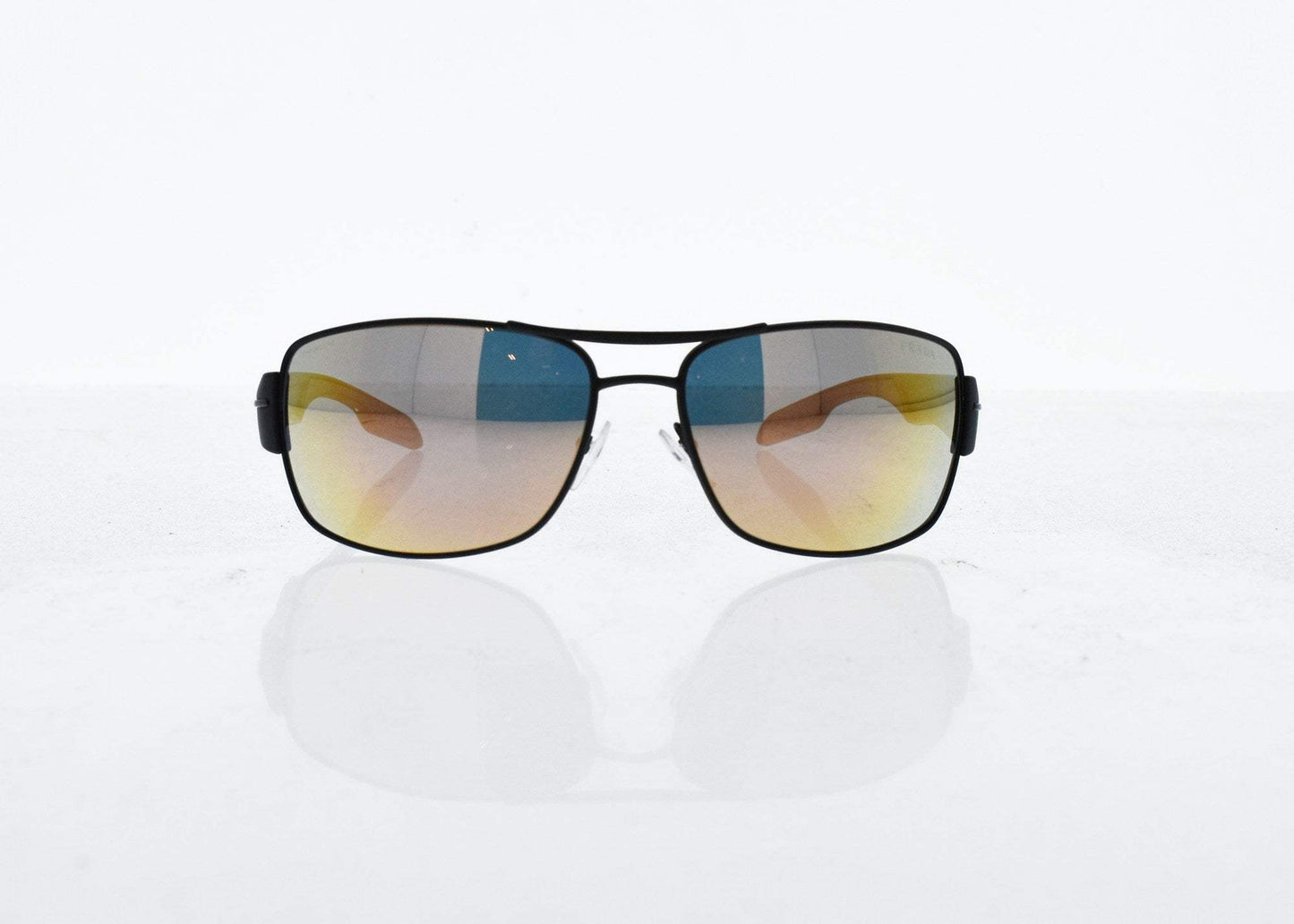 Prada SPS 53N TIG-2D2 - Grey Rubber-Green by Prada for Men - 65-16-130 mm Sunglasses