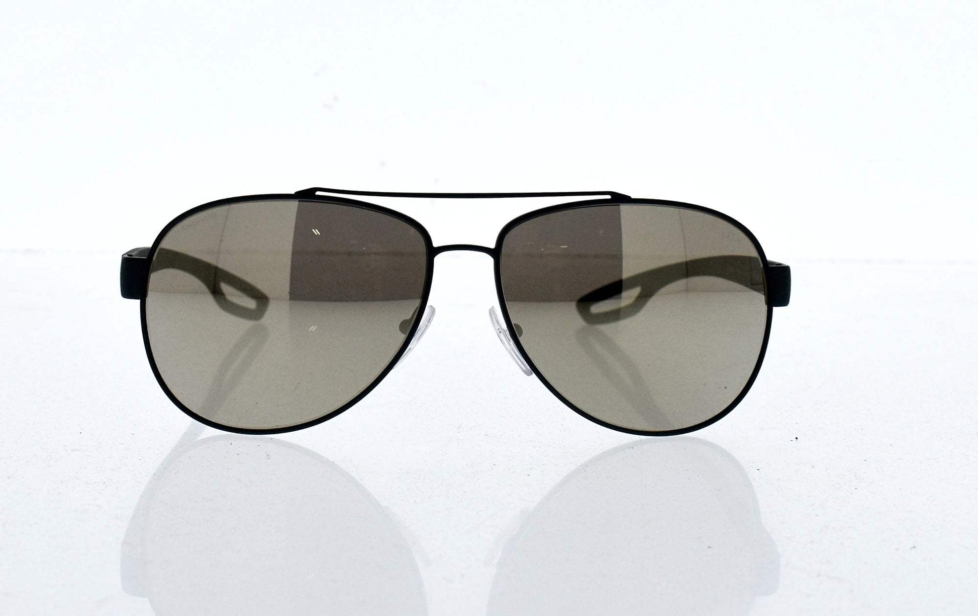 Prada SPS 55Q UFI-1C0 - Green Rubber-Light Brown Dark by Prada for Men - 62-14-140 mm Sunglasses
