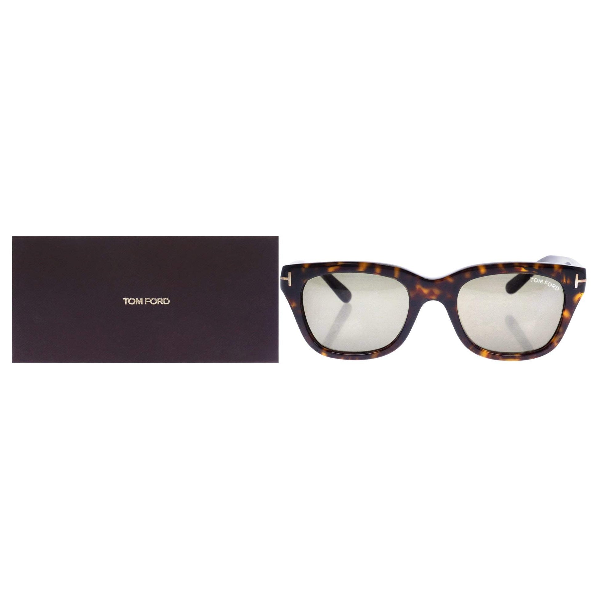 Tom Ford TF237 52N Snowdon - Dark Havana-Green by Tom Ford for Men - 52-20-140 mm Sunglasses