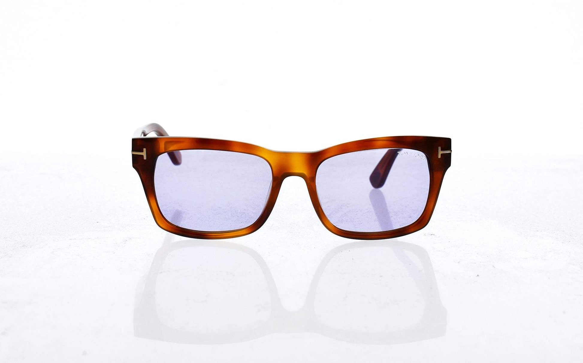 Tom Ford TF494 53Y Frederik - Blonde Havana-Violet by Tom Ford for Men - 54-18-140 mm Sunglasses
