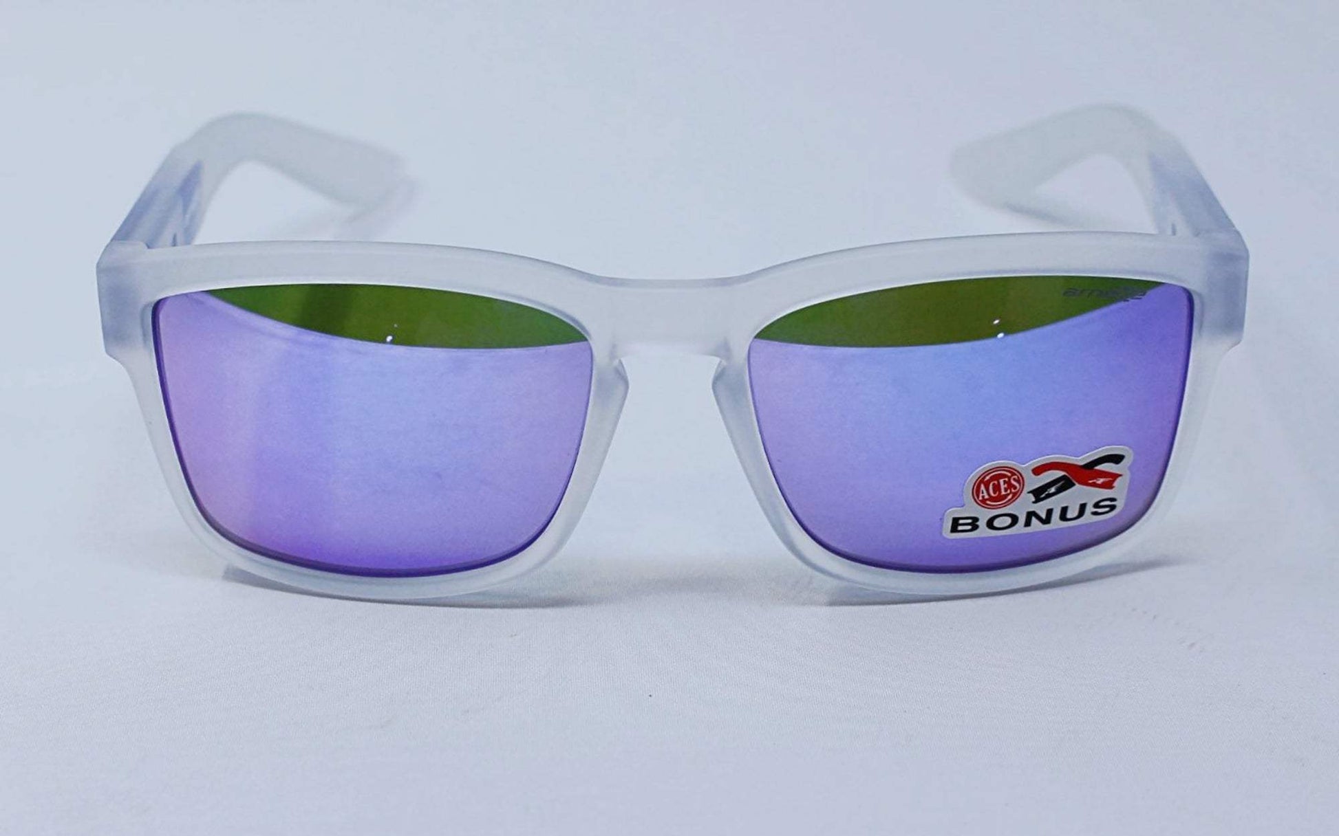 Arnette AN 4220 2348-4V Turf - Matte Traslucent Clear-Violet by Arnette for Unisex - 57-17-140 mm Sunglasses