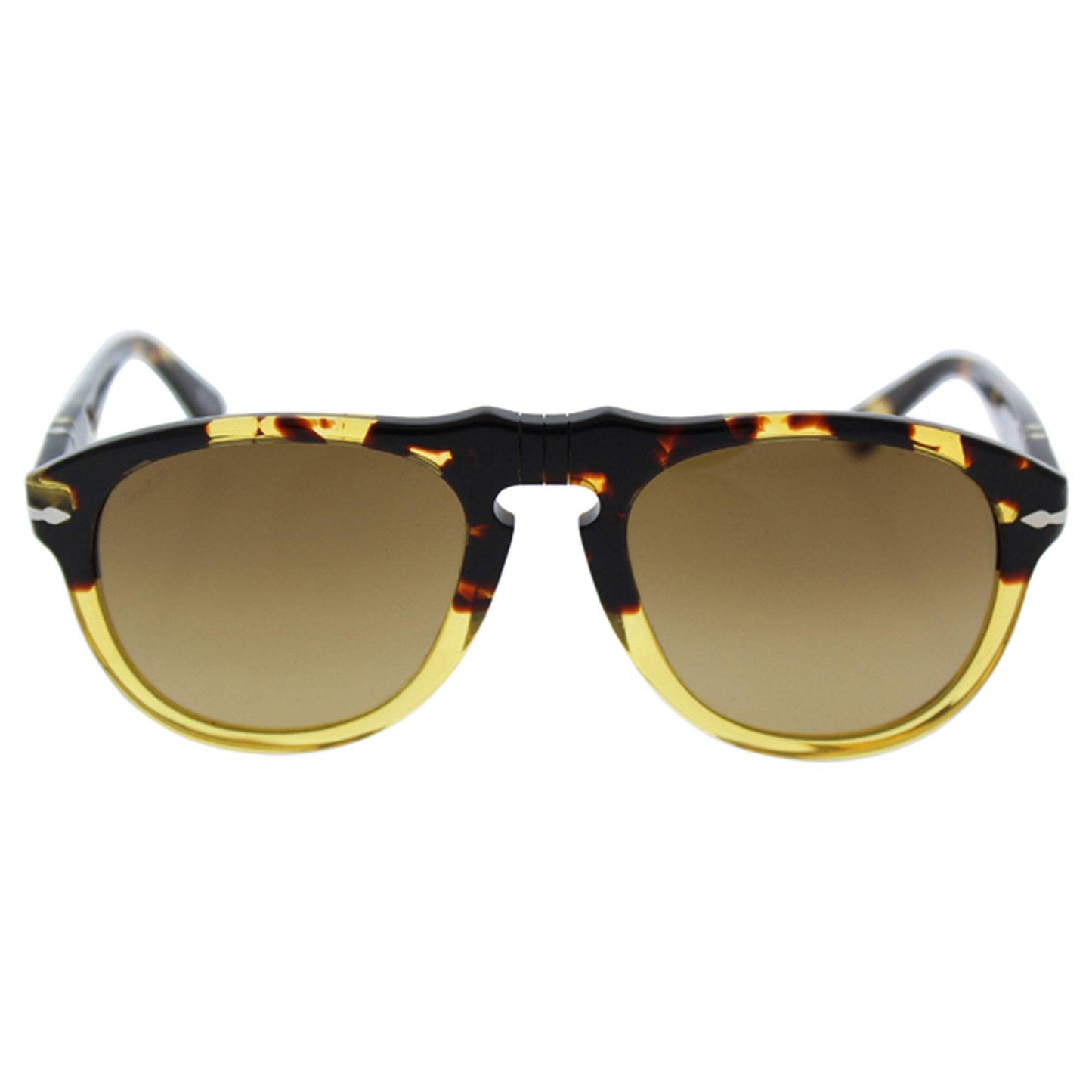 Persol PO649 1024-M2 - Ebano e Oro-Brown Faded Polarized by Persol for Unisex - 52-20-135 mm Sunglasses