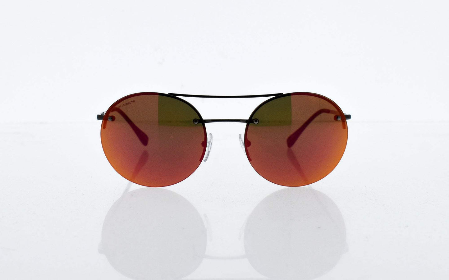 Prada SPS 54R 5AV-5M0 - Gunmetal-Brown Orange by Prada for Unisex - 56-18-135 mm Sunglasses