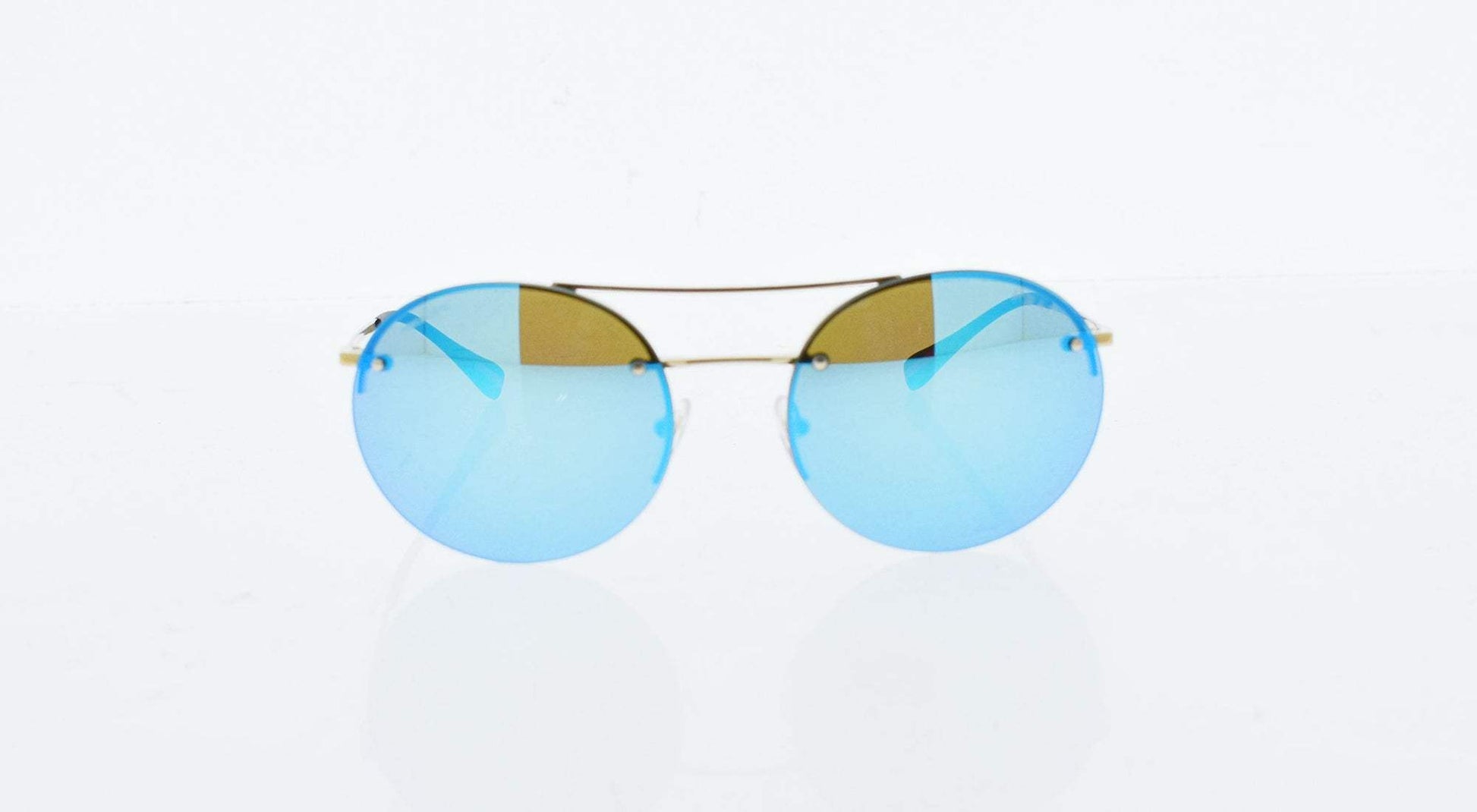 Prada SPS 54R ZVN-5M2 - Pale Gold-Blue by Prada for Unisex - 56-18-135 mm Sunglasses