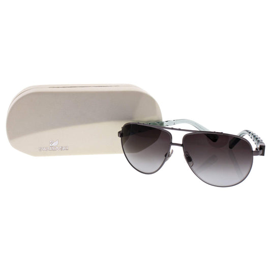 Swarovski SK0003 Metal Sunglasses 6112B by Swarovski for Unisex - 61-11-130 mm Sunglasses