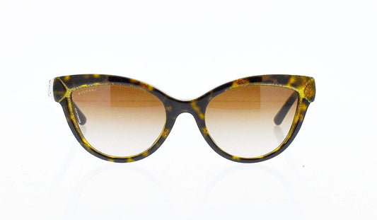 Bvlgari BV8156B 5353-13 - Havana Glitter Gold-Brown by Bvlgari for Women - 54-20-140 mm Sunglasses