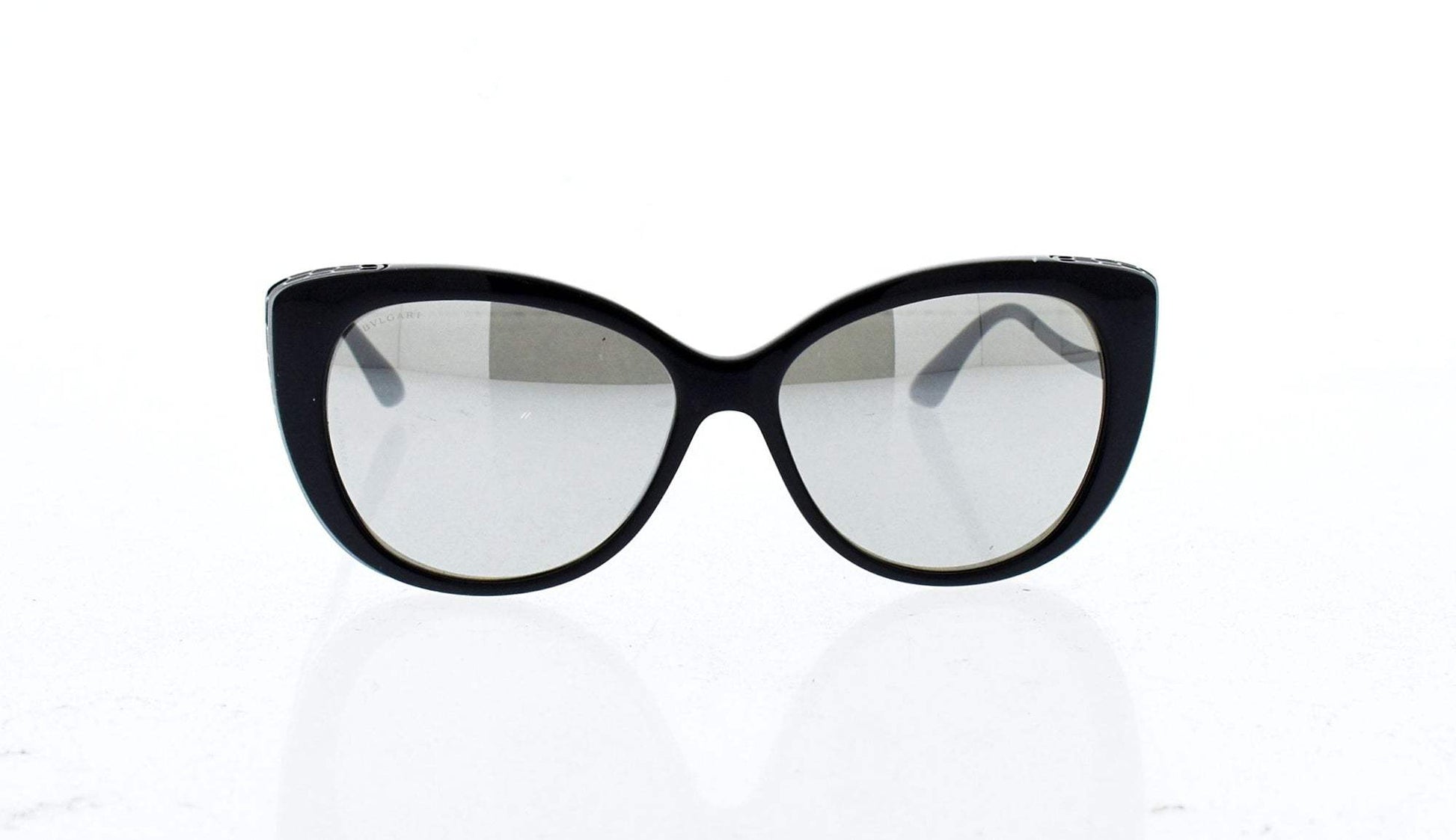 Bvlgari BV8178 901-6G - Black-Light Grey Silver by Bvlgari for Women - 57-15-135 mm Sunglasses