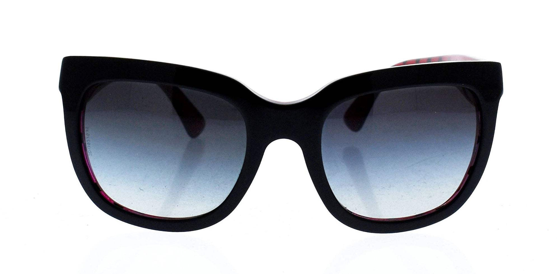 Dolce and Gabbana DG 4197 2871-8G - Black-Pois Black-Red-Grey Gradient by Dolce and Gabbana for Women - 53-21-140 mm Sunglasses