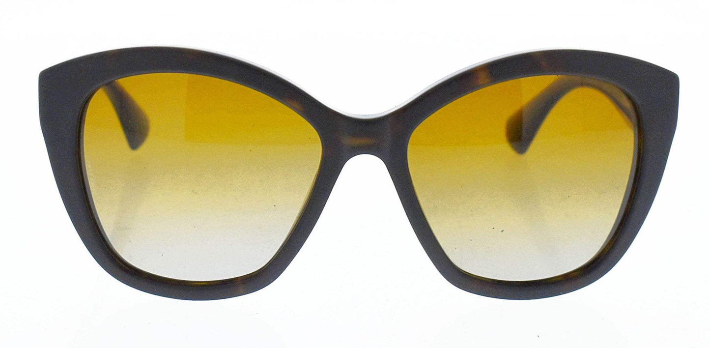 Dolce and Gabbana DG 4220 2937-T5 - Havana-Matte Havana-Borwn Gradient Polarized by Dolce and Gabbana for Women - 55-17-140 mm Sunglasses