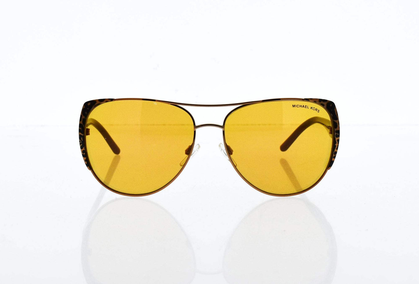 Michael Kors MK 1005 10925N Sadie I - Copper Black Leopard-Black-Orange Flash by Michael Kors for Women - 59-15-135 mm Sunglasses