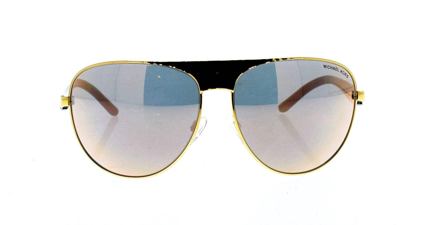 Michael Kors MK 1006 1057R5 Sadie II - Black Gold Leopard-Black -Gold by Michael Kors for Women - 62-14-125 mm Sunglasses