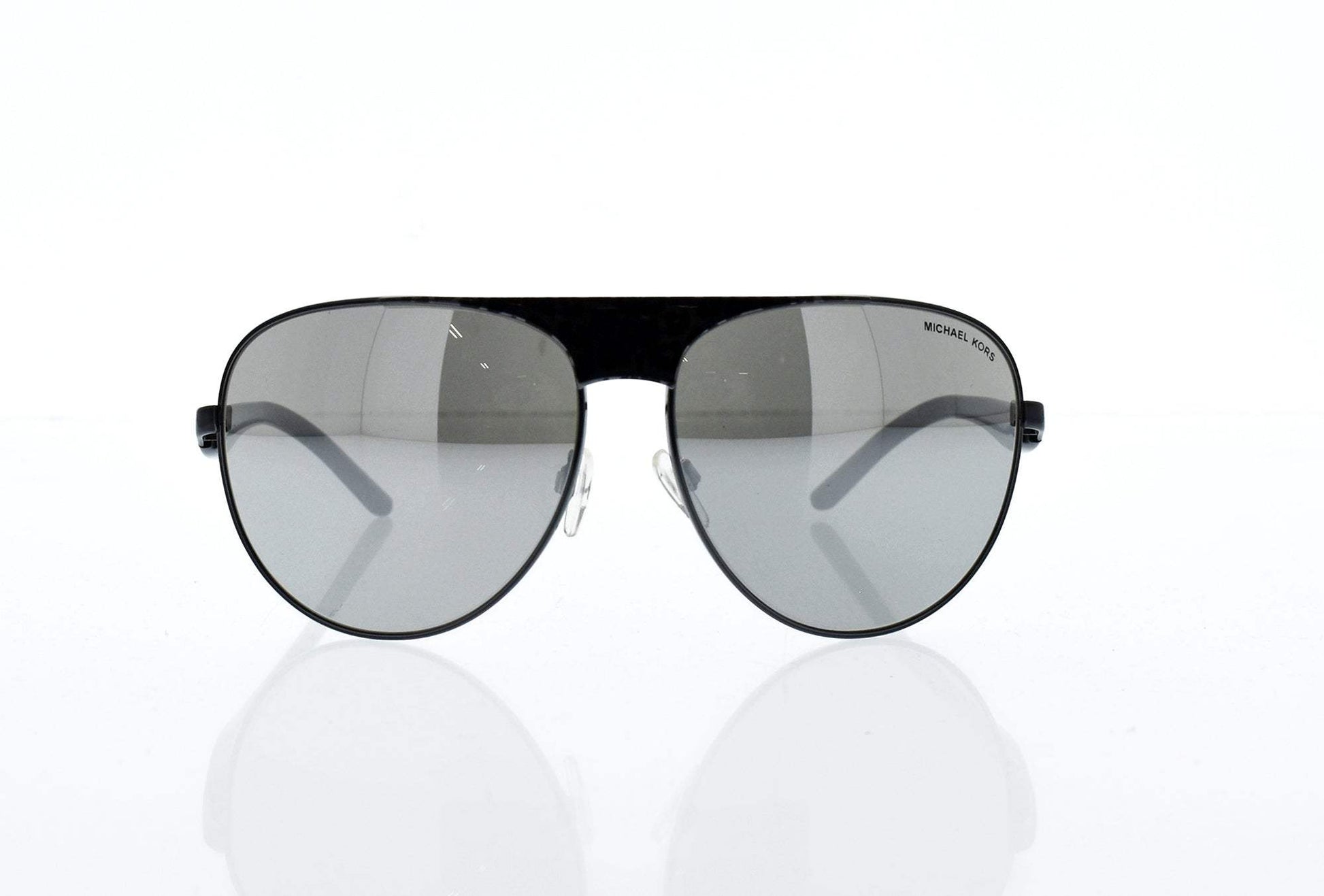 Michael Kors MK 1006 10586G Sadie II - Gunmetal Black Leopard Black-Silver by Michael Kors for Women - 62-14-125 mm Sunglasses