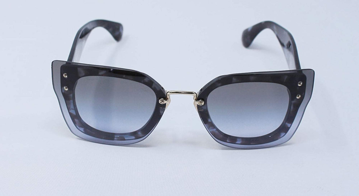 Miu Miu MU 04R UAH-3H0 - Lilac Havana-Grey by Miu Miu for Women - 67-16-140 mm Sunglasses