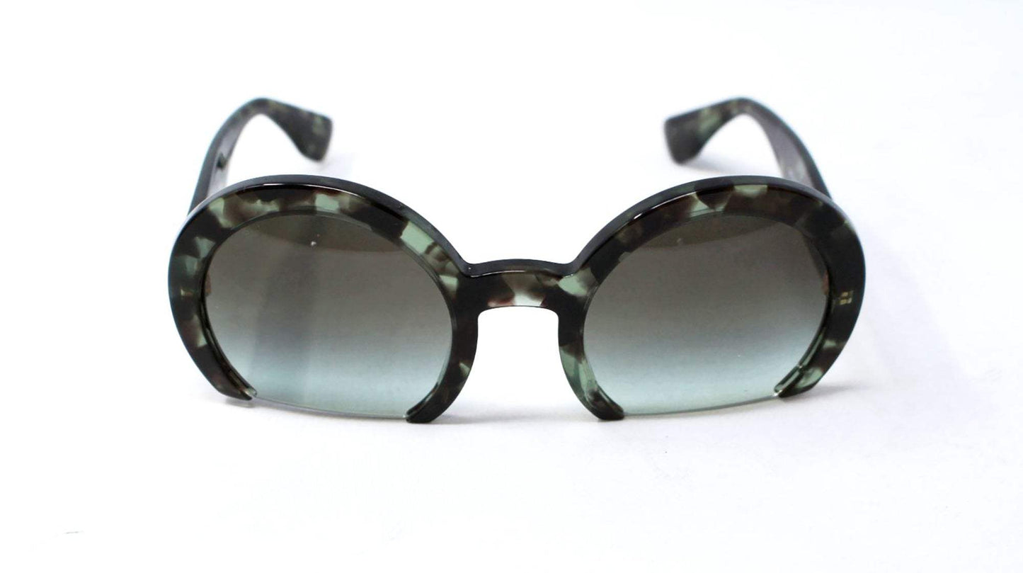 Miu Miu MU 07Q UAG-4K1 - Green Tortoise-Green Gradient by Miu Miu for Women - 52-25-140 mm Sunglasses