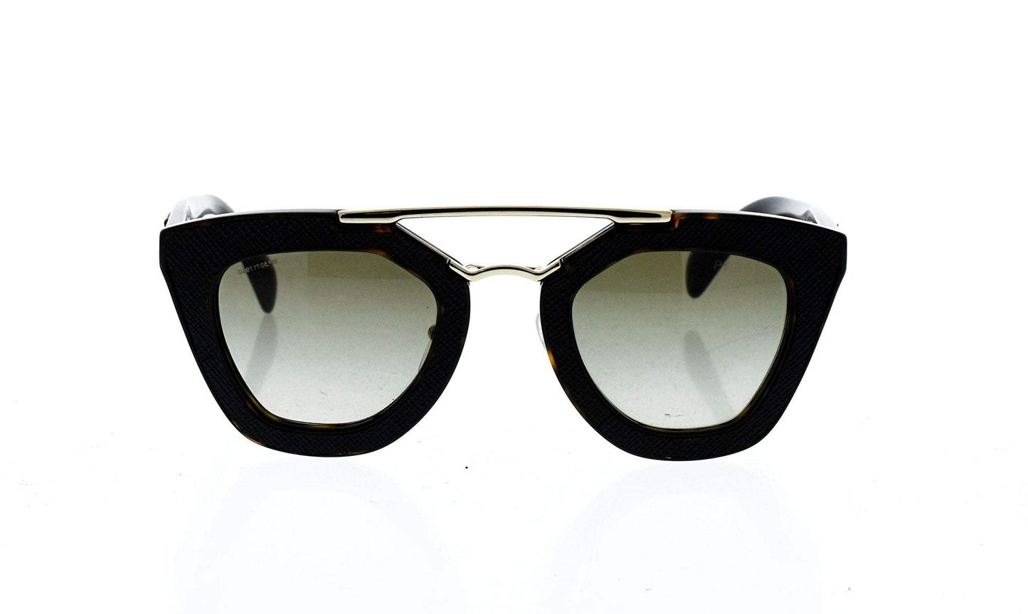 Prada SPR 14S 2AU-4M1 - Havana-Green Gradient by Prada for Women - 49-26-140 mm Sunglasses